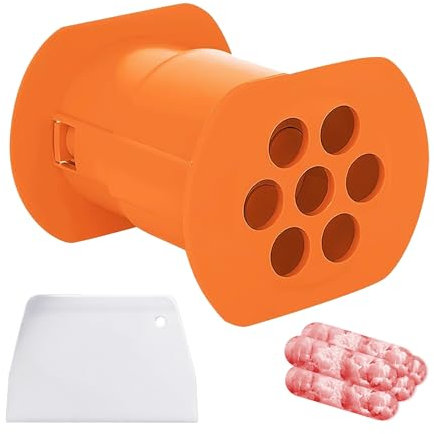 1 pressa a caldo, 1 taglierino, macchina per formare carne macinata, macchina per polpette, pressa patty, macchina da cucina, polpette a 7 fori