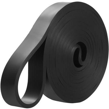 HonGien Fitnessbänder Widerstandsbänder Loop Bänder Fitnessband Resistance für Krafttraining, Pilates, Yoga, Fitness für Männer und Frauen(Schwarz,25-65lbs)