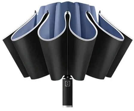 BYYNLS Regenschirm für BMW M1 M2 M3 M4 M5 M6 M8. Taschenschirm mit automatischem Schließen/Öffnen, Leichter, kompakter Schirm,C