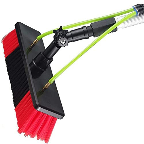 KHLMSRXJ 3-12M Nettoyage des Panneaux Photovoltaïques et Solaires, Kit de Lavage Rallonge d'équipement de Nettoyage pour Fenêtres de Camions, Brosse de Nettoyage de Panneaux Photovoltaïques