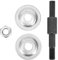 Drill Conversion Angle Grinder Adapter Connecting Rod Kit,Stainless Steel Drill Arbor Adapter,Shaft Arbor Adapter for Buffing and Grinding Wheels (Ogm2-13)