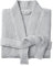 Allure Bath Fashions Unisex Bathrobe Lightweight Textured Waffle Robe - Soft Hotel Dressing Gown, Kimono (Small/Medium, Grey)