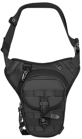 Bauchtasche für Beine, Reiten, Oberschenkeltasche mit Beingurt, tragbare Hüft- und Oberschenkeltasche, Motorradfahrer, Bauchtasche für Motorradfahrer, Radfahren, Wandern und Klettern, siehe abbildung,