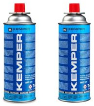 Pack KEMPER 2x Cartouches de Gaz Butane 227gr Camping
