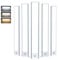 PUMPKINS 30CM Under Cabinet Kitchen Lights, 5Pack 120 LED Motion Sensor Lights Indoor, 2500mAh USB Rechargeable Battery Operated Wireless Wardrobe Lights, Magnetic Closet Light for Stairs, Hallway
