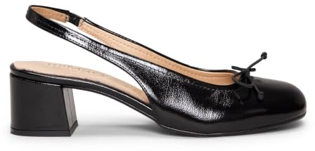 miMaO. Slingbacks en Cuir pour Femme spécial Pieds Larges. Semelle intérieure en Gel. Fabrication Artisanale