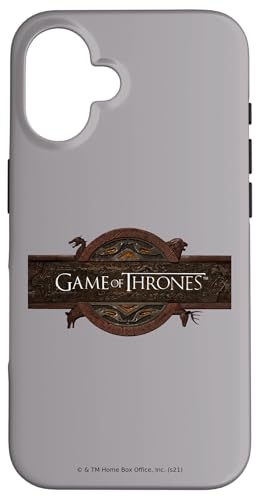 Game of Thrones Title Sequence Logo Case for iPhone 16