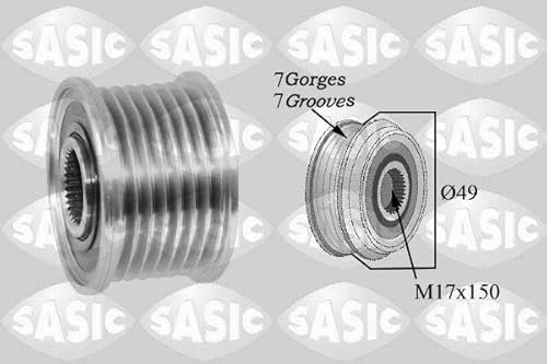 Sasic 1676028 Riemenscheibe Generatorfreilauf