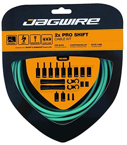Jagwire PCK508 Kit câbles et Gaines Mixte Adulte, Bianchi Celeste