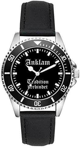 KIESENBERG Anklam Geschenk Artikel Idee Fan Uhr L-2047