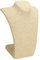 Manichino Busto con Collo per La Collana Esposizione dei Gioielli, Espositore, 3 Colori Opzionali - Beige