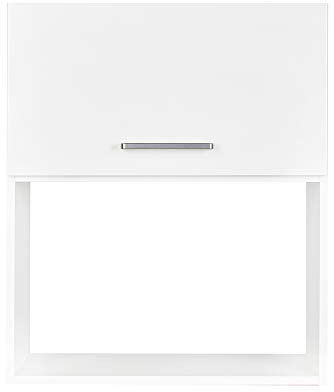 nobilia elements Küchenschrank Wandschrank mit Tür für Einbau-Mikrowelle 60 cm