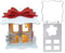 UFLF Stanzschablonen Box Stanze Laternen Metall Prägeschablonen Stanzformen Cutting Dies für DIY Scrapbooking Karten Handwerk Geschenk Homedeko