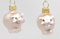 condecoro Schwein Christbaumschmuck Glücksbringer Christbaumkugel 2er Set