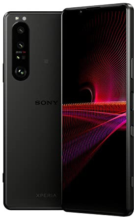 Sony Xperia 1 III - 5G Smartphone with 120Hz 6.5 21:9 4K HDR OLED Display with Triple Camera and Four Focal Lengths- XQBC62/B