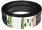 AMISPOL Kunststoff Rasenkante 6m/125mm/4mm Direkt zum Hersteller - Schwarz - Leicht zu Verarbeiten - Beeteinfassung Rund aus stabilem Plastik - Flexible Beetumrandung - Rasenkantenband aus Kunststoff