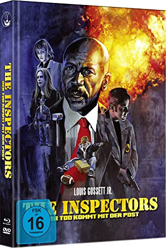 The Inspectors - Der Tod kommt mit der Post (Uncut Limited Mediabook, in HD neu abgetastet, Blu-ray+DVD+Booklet)