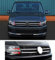 KDS Premium Chrom Edelstahl Leisten für den Serien Kühlergrill paßt für kompatibel mit VW Bus T6 Transporter Caravelle Trendline 15-19
