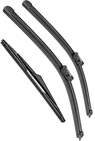 Auto Wischerbltter Vorne Hinten Scheibenwischer Für Opel Corsa F 2019 2020 2021, Wischerblatt Scheibenwischerblätter Set Scheibenwischerbltter Waschbürsten Zubehör