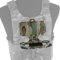 Support de téléphone de Gilet Tactique,Molle Poitrine plié Support de téléphone de Bord de Navigation pour la Taille d’écran 4.7-6.7