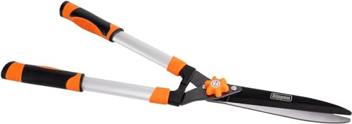 Kippen 6172BX - Forbici per Potatura Siepi con Manici in Alluminio Pressofuso e Lame Dritte.