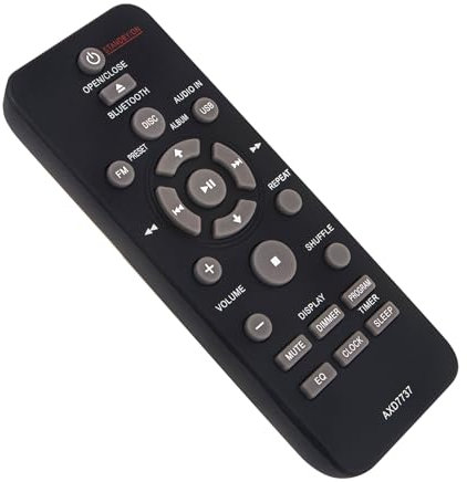 AXD7737 Ersetzte Fernbedienung -VINABTY-fit für Pioneer CD Receiver System AXD7737 Fernbedienung AXD7737 X-EM11 X-EM22 X-EM12 X-EM21 XEM22