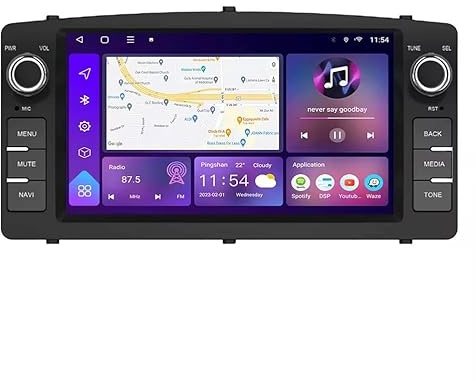 For BYD F3 and Toyota Corolla E120 2000-2006 F3 2003-2020 Apple Carplay Android 13 Car Radio Multimedia Player GPS Navigation HU Stereo 2Din 4GB + 32GB