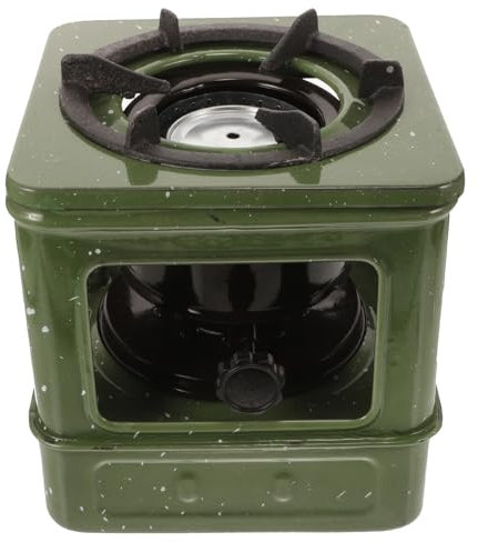 TOYANDONA Poêle à Pétrole Portable pour Camping Réchaud Extérieur Multifonctionnel Équipement de Barbecue pour Personnes Matériau Durable et à Usure pour Activités Plein Air Feux de Camp
