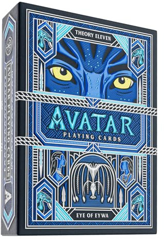 theory11 Avatar Spielkarten Eye of Eywa Edition | Offizielles Collector's Deck | Bioluminescent Na'vi Design | Folienprägung Tuck Box | Geliebt von Avatar Fans