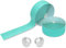 TOPCABIN 2 Rolls Bicycle Handlebar Tapes Camouflage Series Comfort GEL Road Bike Handlebar Tape Bike Bar Tape with Reflective Bar Plugs ((PU a pair) Bianchi Green)