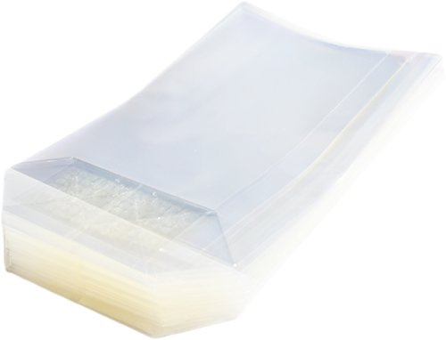 1000 Stück PP-Kreuzbodenbeutel 145x235+58mm transparent