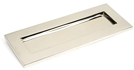 From The Anvil Polished Nickel Small Letter Plate