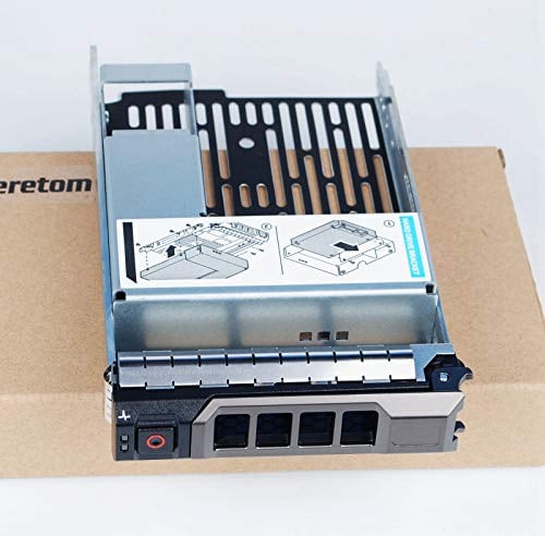 Heretom Hybrid Hard Drive 6,3 cm 2.5 9W8C4 Vassoio Adattatore a 8,9 cm 3.5 Tray Caddy for Dell R730xd R720xd T610 T630 R320 R420 R530 R720 T320 T420 T620 T430 MD1200 MD3200