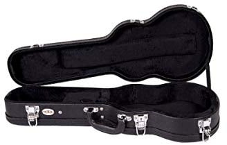 Kala Archtop Hartschalenkoffer für Tenor-Ukulele, Schwarz