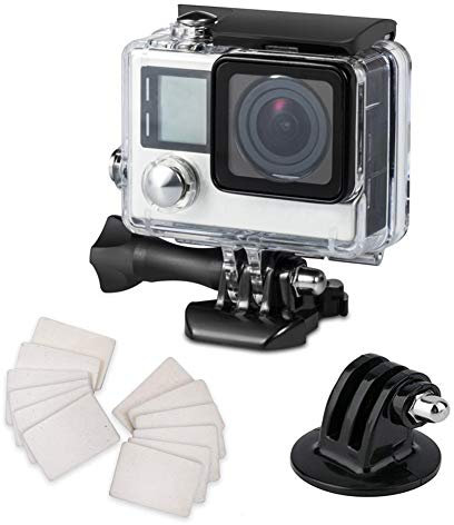 Custodia impermeabile per GoPro Hero 4 Hero 3+Hero3, con inserti anti nebbia accessori adatto per subacquea fotografia 45M guscio protettivo