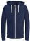 JACK & JONES Herren JJEHOLMEN Sweat Zip Hood, Insignia Blue/REG FIT, XL