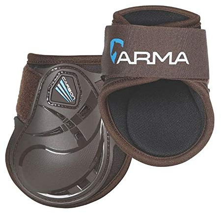 Shires Arma Carbon Streichkappen - Brown Cob