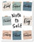 Note to Self Inspirational Wall Art – Motivational Decor & Daily Affirmations for Women, Men & Kids – Größe 28 x 35 cm