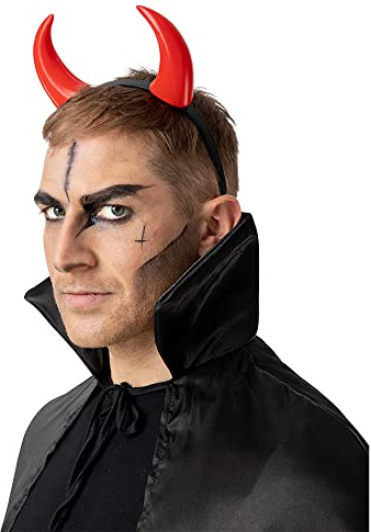Wicked Costumes Devil Headband Adult Fancy Dress Accessory