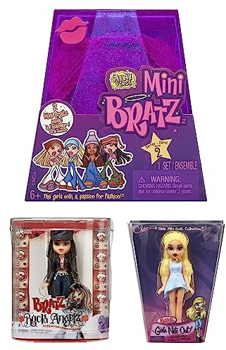 MGA's Miniverse Mini Bratz Serie 2 - Y2K Nostalgie - 2 Mini Bratz in jeder Packung - Blindverpackung ist gleichzeitig ein Display - Sammelfiguren für Kinder und Sammler ab 6 Jahren