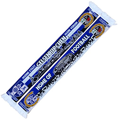Gelsenkirchen Schal -Skyline-Stadion- (Strickschal)