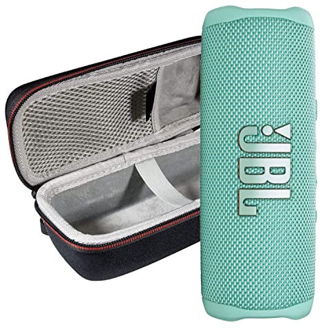 JBL Flip 6 IP67 Waterproof Portable Wireless Bluetooth Speaker with Exclusive Protective Hardshell Case (Teal)
