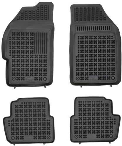 SMK Auto fußmatten gummimatten passt für Chevrolet Spark III 2009-2012 fussmatten Auto für alle Jahreszeiten, die vor Schmutz und Dreck schützt fußmatten Auto