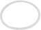 Jeffergarden Bague D'étanchéité pour Autocuiseur Remplacement Joint en Silicone Joint Anneaux Outil de Cuisine pour Domicile Cocotte Minute SEB (Diamètre Intérieur 22CM)