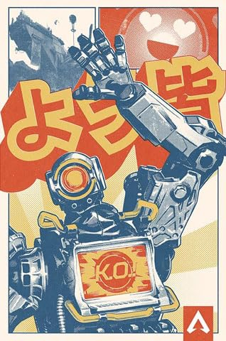 Apex Legends - Pathfinder Manga - Games Poster - Grösse 61x91,5 cm