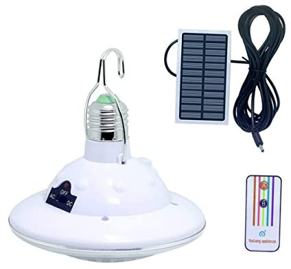 DOITOOL Bombilla Solar De Emergencia Bombillas Led De Emergencia Luz Solar De La Tienda Linterna De Camping Recargable Linterna Solar Para Acampar Luz Led Cámping Luz De La Calle