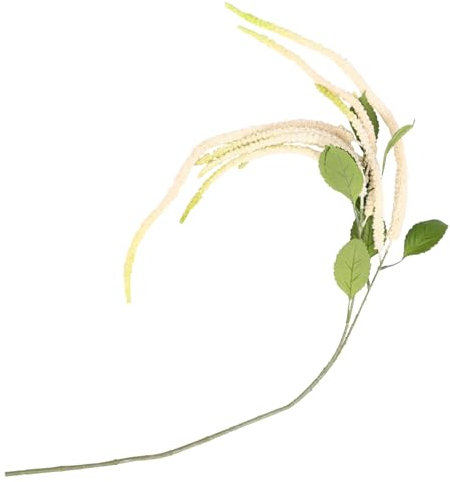 LIFKOME Lebensechter Seiden-Amaranthus Gefälschte Glyzinie-Rebe Decke Hängende Pflanze Künstlicher AST Amaranthus Caudatus-Zweig Künstliche Blätter Hängende Blumen Haushalt Braut Plastik