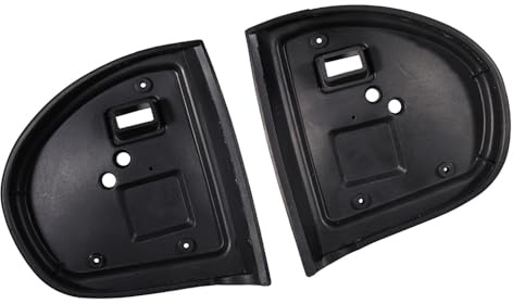 CANTONDZ 1 Paar Aussenspiegel Seitenspiegel Dichtung Auto Außentür Spiegel Dichtung Schwarz Außenspiegel Gummidichtungen Pads Kompatibel mit Mercedes C E Class W211 W203 2003-2006 413131418
