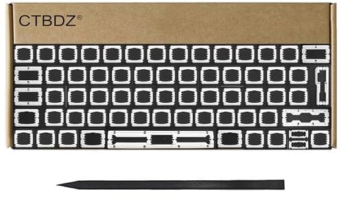 CTBDZ Replacement Keyboard Keycaps Keys Butterfly Clips Hinge for MacBook Pro Retina 13 / 15 A1706 A1707 2016 2017 Year, MacBook Retina 12 A1534 2017 Year