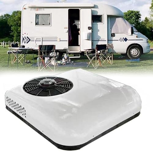 Aire acondicionado de estacionamiento para SUV, autocaravana, camión, furgoneta, caravana, aire acondicionado ligero y portátil para camiones, coche, caravana, techo